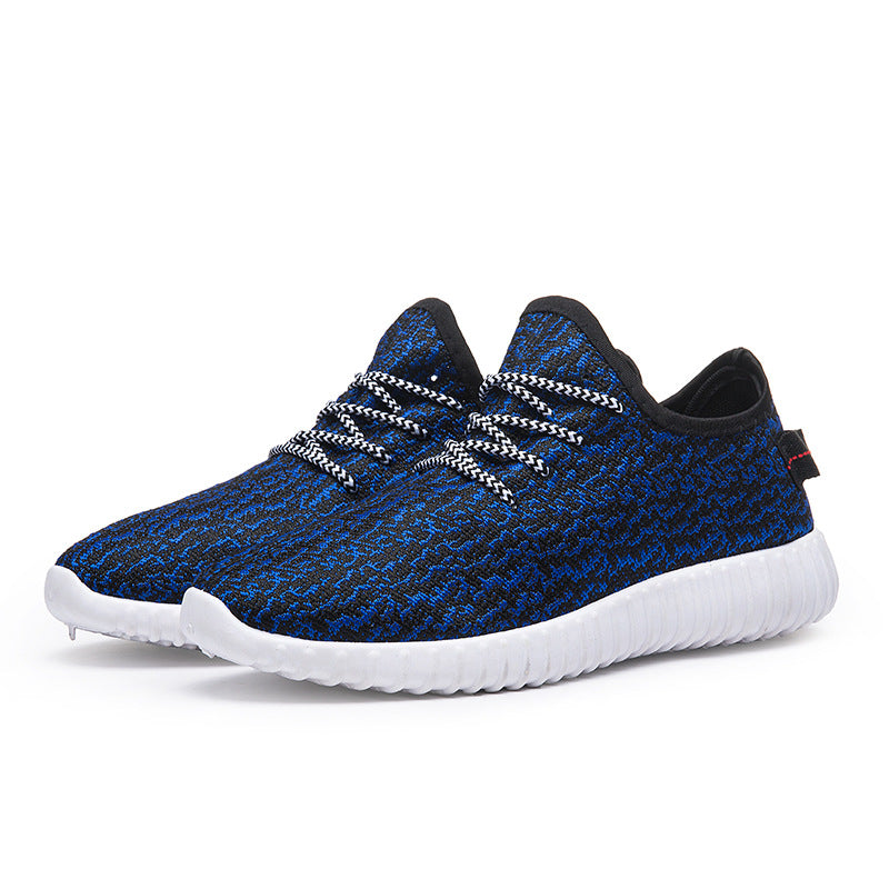 Unisex atmungsaktive Mesh-Laufschuhe mit Kreuzschnürung