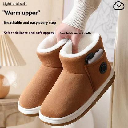 Electric Heated Shoes with USB Warming Insoles