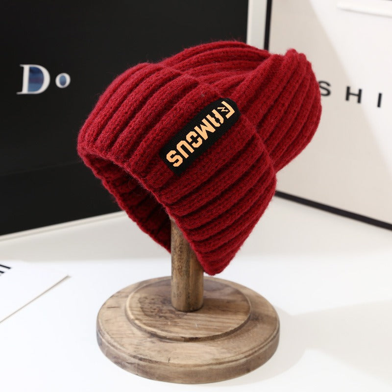 Women's Cashmere Knitted Hat | Autumn & Winter Beanie