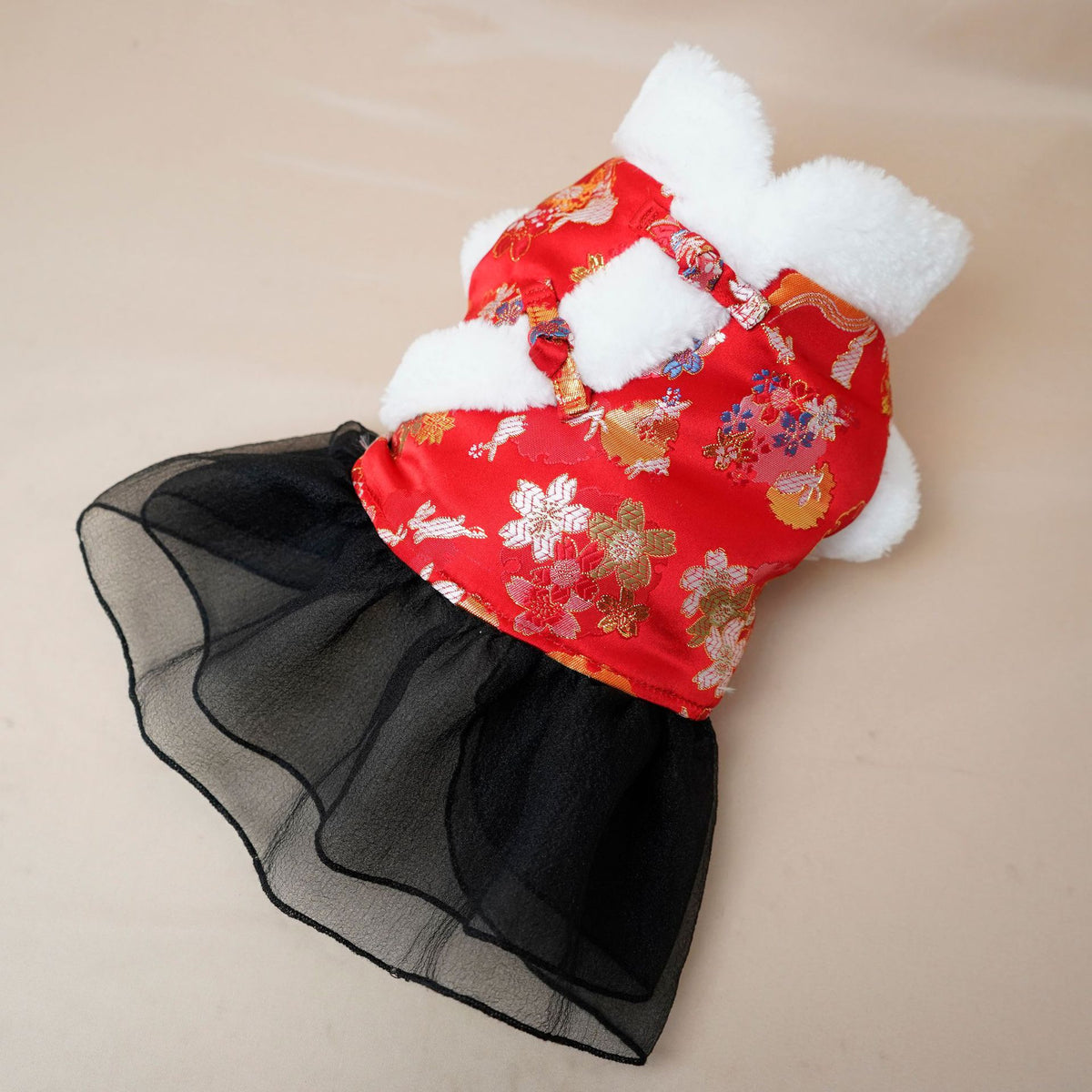 Festive Cotton Dog Skirt