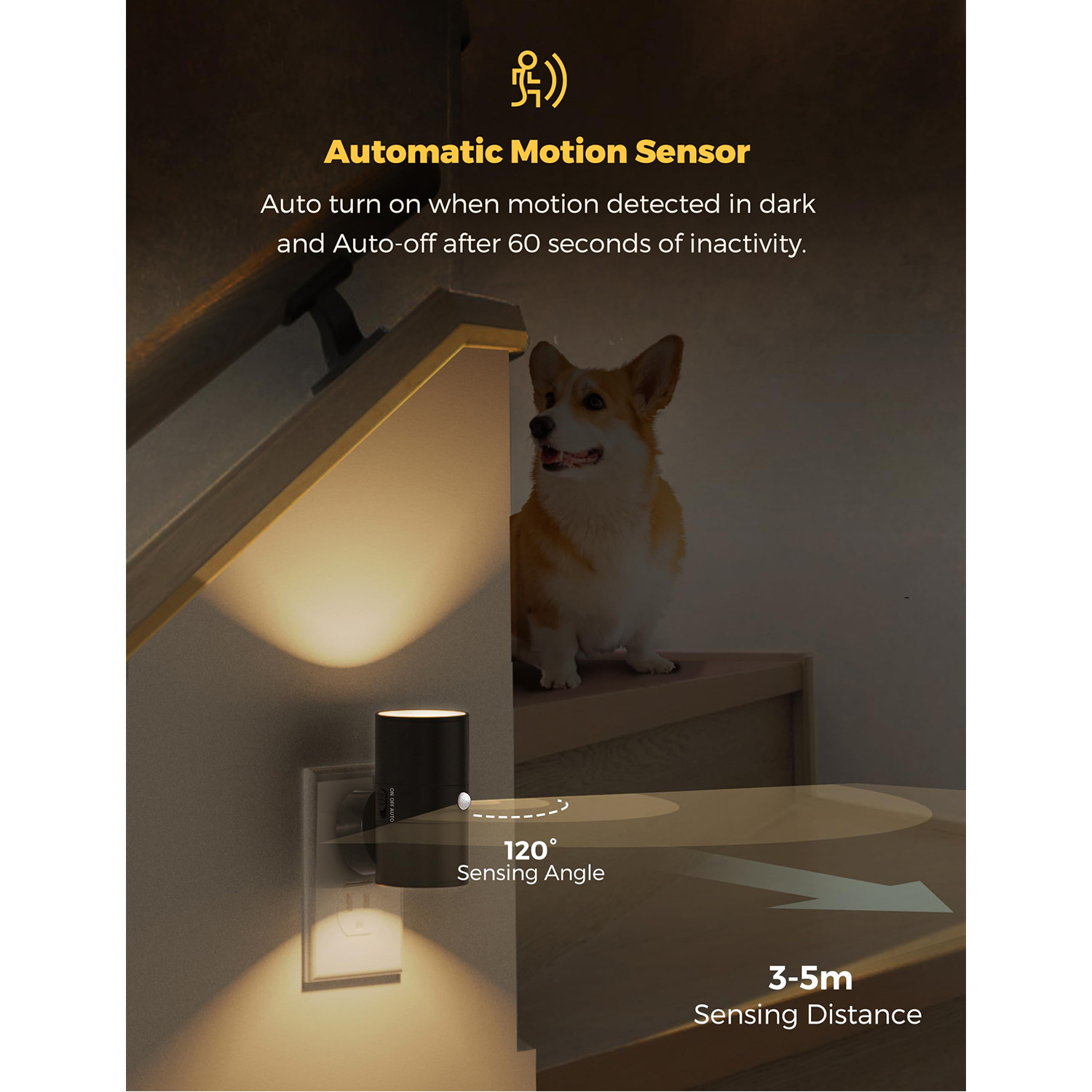 Colour Changing LED Night Light – Nursery & Kids Room Lamp