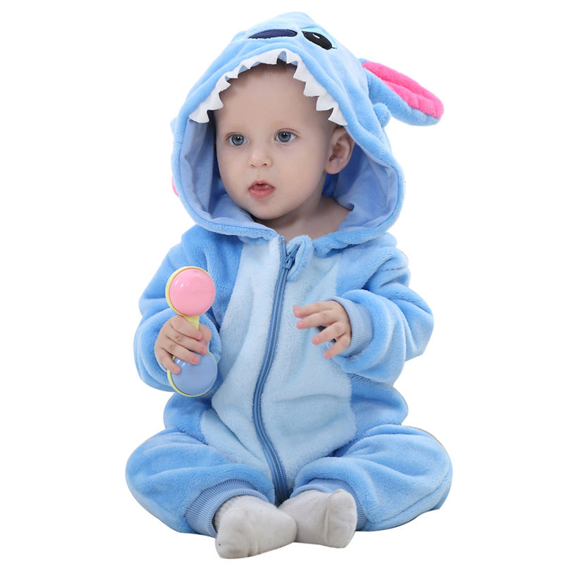 MICHLEY Plush Animal Romper