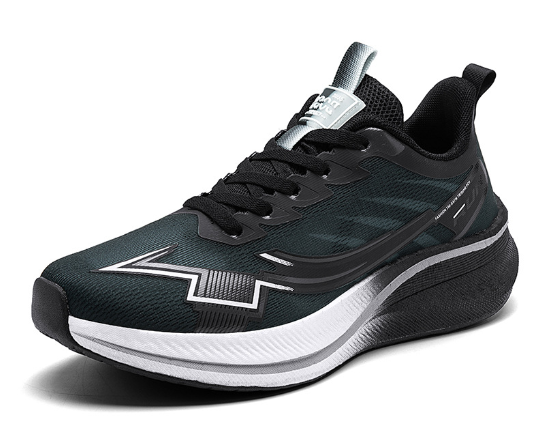 Men's Lightweight Shock-Absorbing Running Trainers – Breathable, Multi-Colour