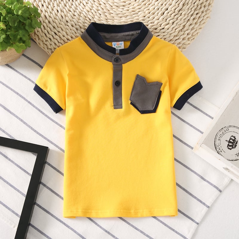 Boys’ Short-Sleeve Collared Shirt