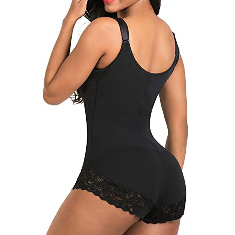 Seamless Hip Lifting Body Shaper Tights with Zipper