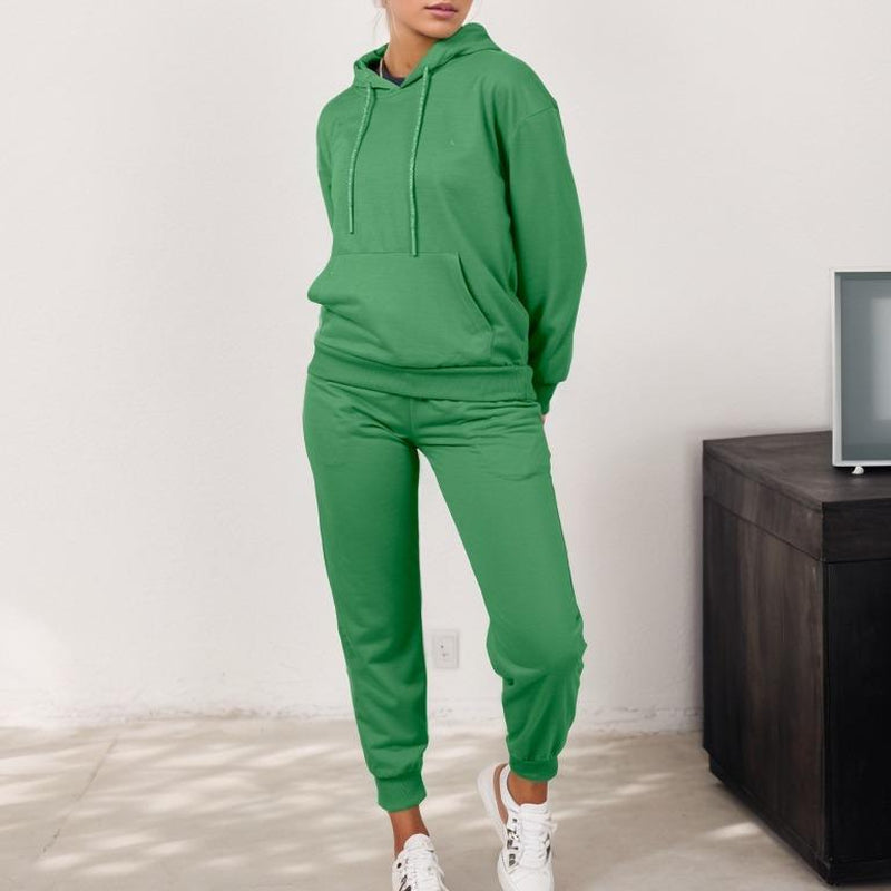 RED Marine Women's Hoodie Set – Long Sleeve Comfort Tracksuit in Multiple Colours