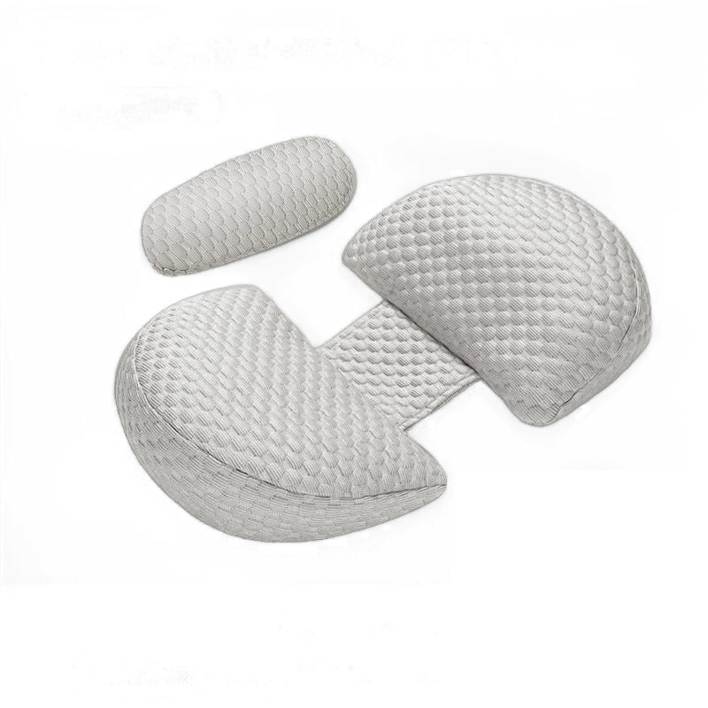 U-Shaped Pregnancy Pillow with Support Cushion