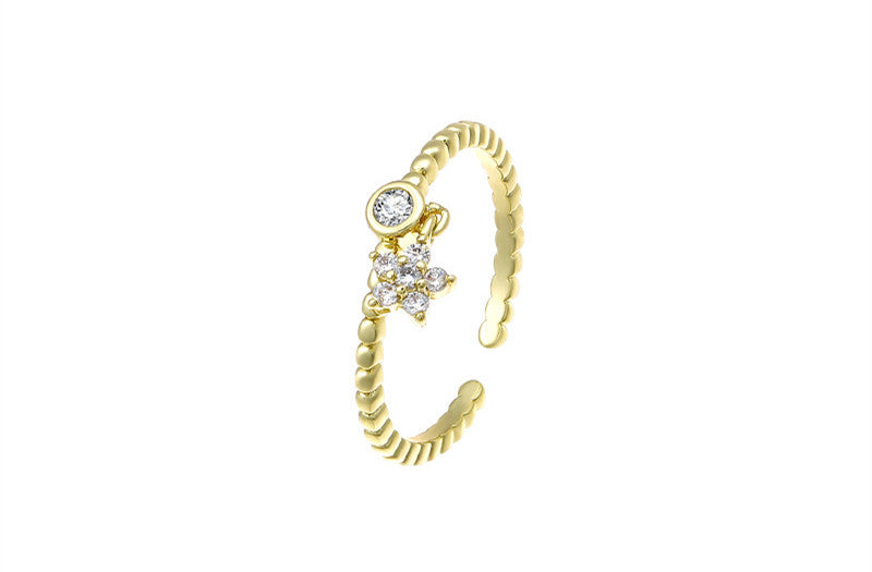 14K Gold-Plated Statement Ring
