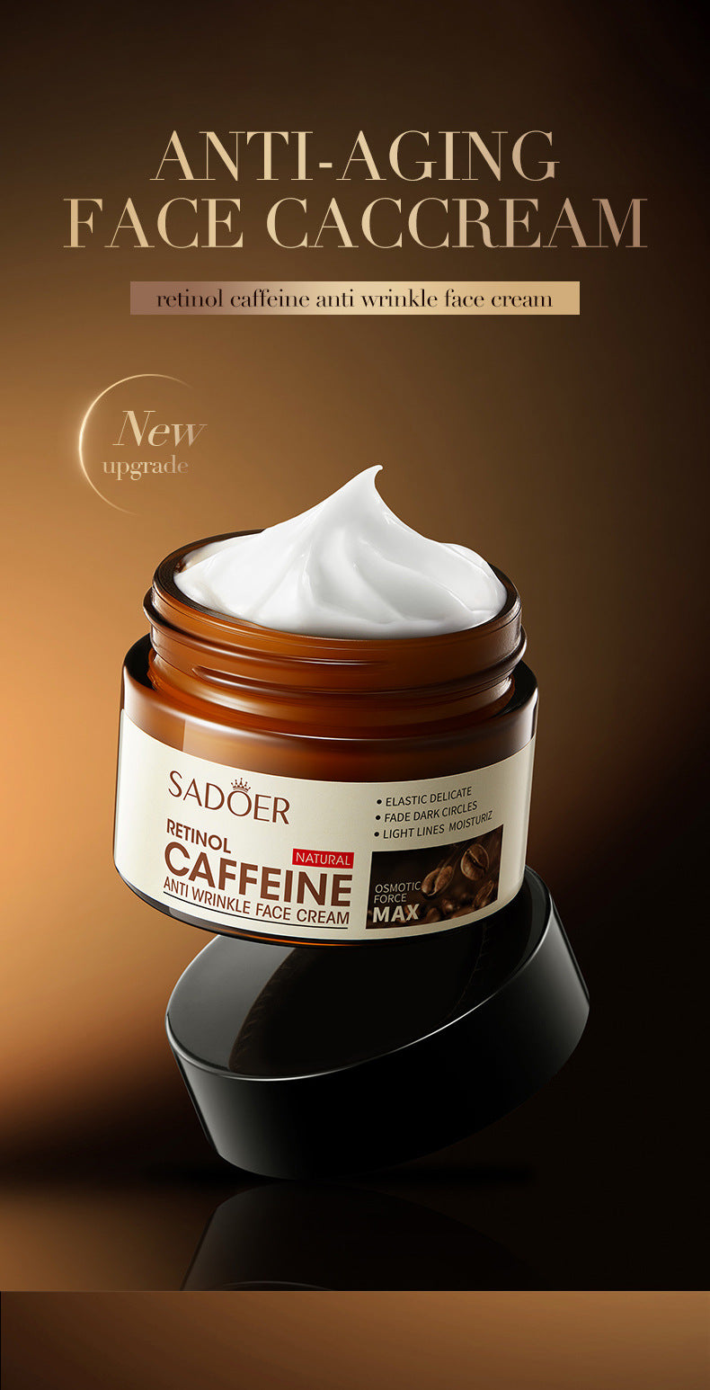 Retinol & Caffeine Anti-Wrinkle Cream – Firming, Brightening & Age-Defying