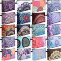 Dunzy Makeup Bag Set – Waterproof Mandala Travel Cosmetic Pouches (20 Pcs)
