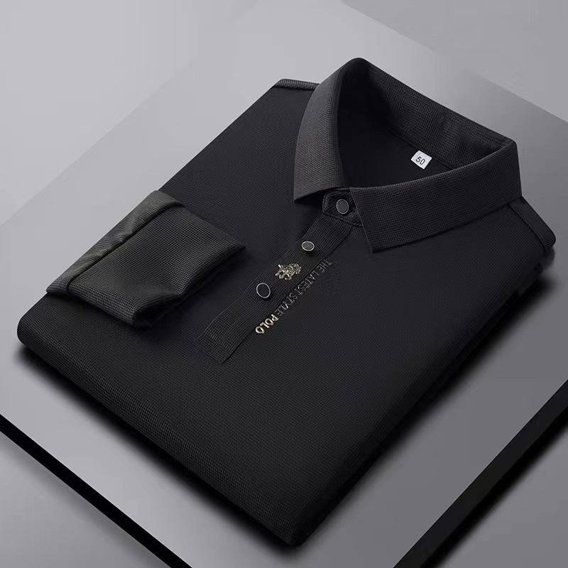 Polo respirant pour homme – Léger en nylon manches courtes et longues | M–4XL