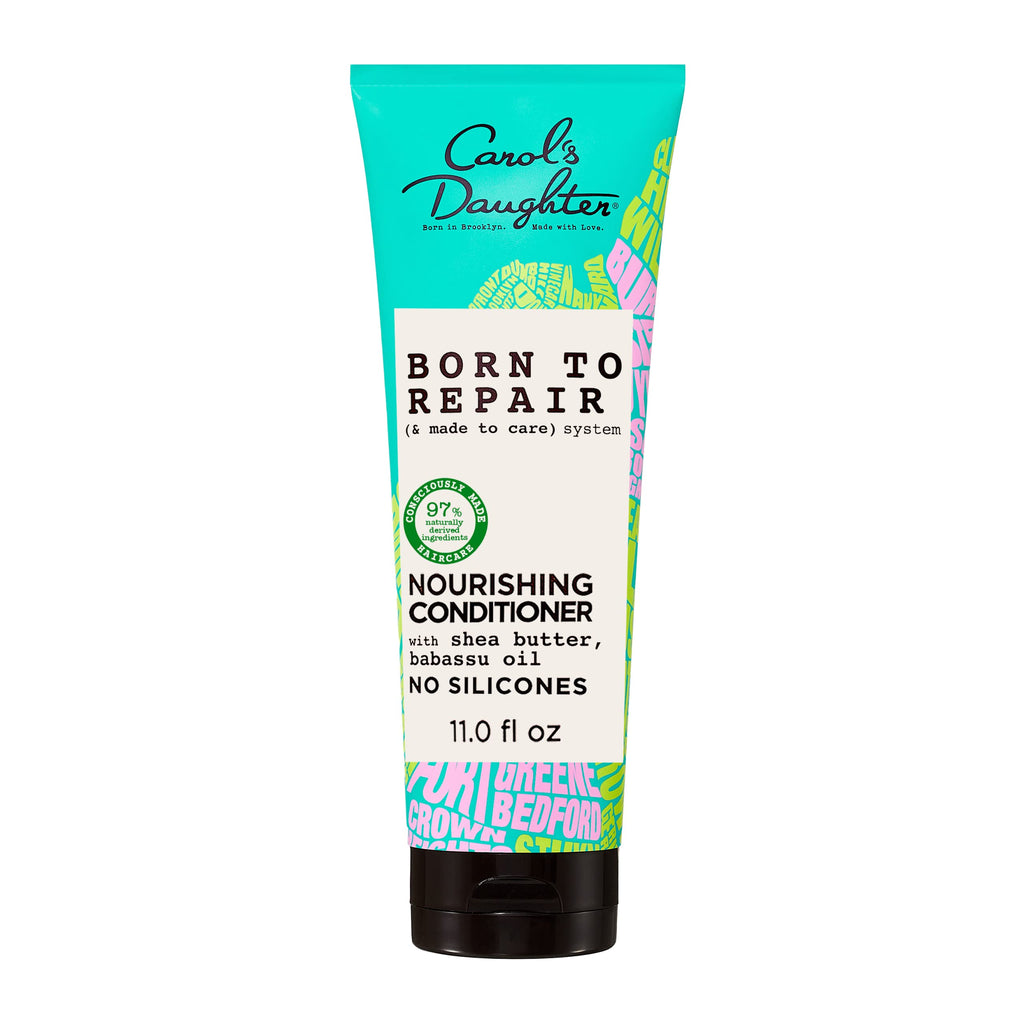 Carol’s Daughter Born To Repair Nourishing Conditioner – Sulfate-Free, Curly Hair with Shea Butter, 11 fl oz