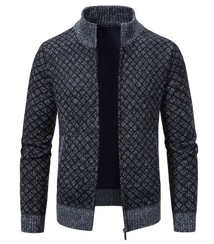 Men’s Casual Cardigan Sweater Coat – Relaxed Fit Knitwear in Multiple Colours & Sizes