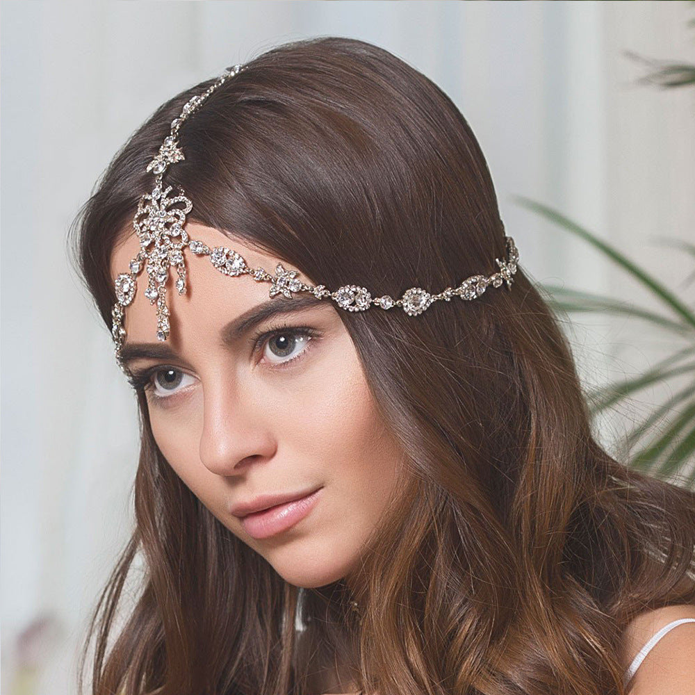 Rhinestone Tassel Hair Accessories for Women