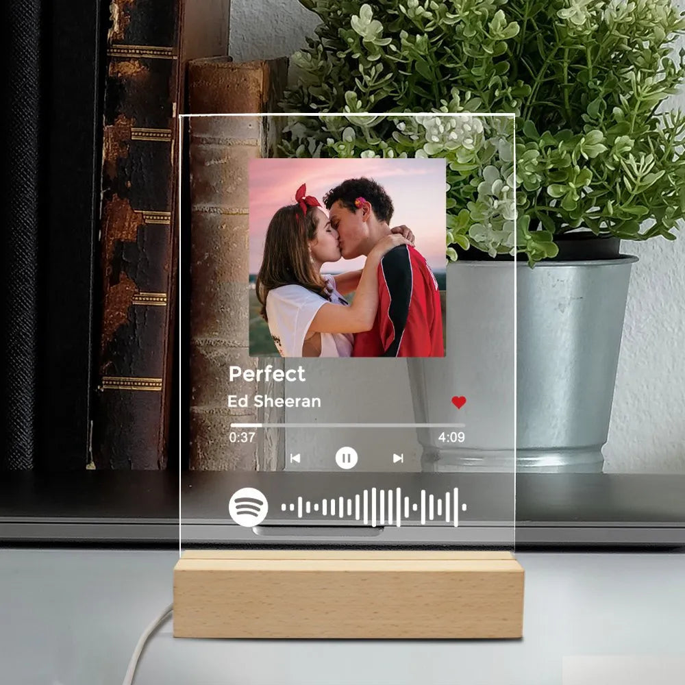 Acrylic Music-Themed Display Board
