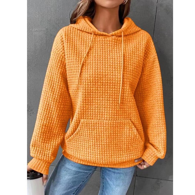 Women's Loose Hooded Sweater
