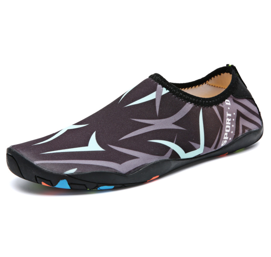 Unisex-Badeschuhe mit rutschfester Gummisohle