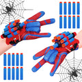 Spider Web Shooter 2-Set Wrist Launcher with Superhero Glove | Kids Cosplay Toy