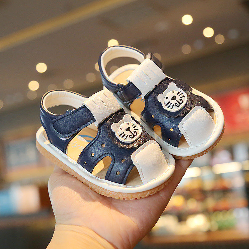 Echte Leder Baby Mädchen Sommer Strand Sandalen