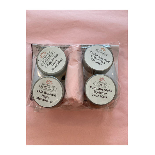 Organic Skin Care Trial Set – Cleanser, Serum & Moisturiser Starter Kit