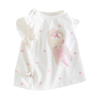 Kinder T-Shirt aus Baumwolle | Alltagsoberteil für Babys und Kinder | 73–130cm