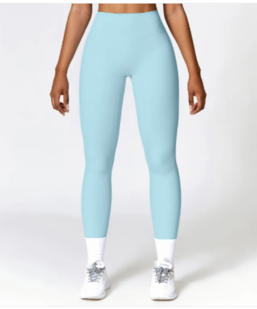 Damen-Yoga-Leggings mit hoher Taille, gebürstet, Po-Lifting