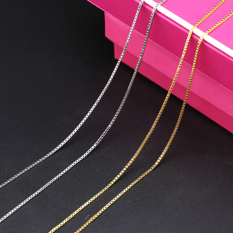 Adjustable Snake Chain Pendant Necklace