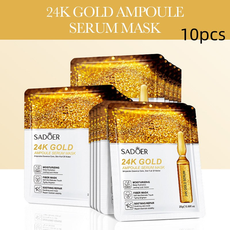 Hydrating Face Mask – 24K Gold & Vitamin C Variants (25g)