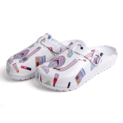 Women's Cartoon Nurse Shoes | Lightweight EVA Clogs
