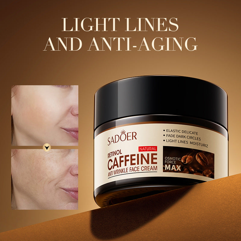 Retinol & Caffeine Anti-Wrinkle Cream – Firming, Brightening & Age-Defying