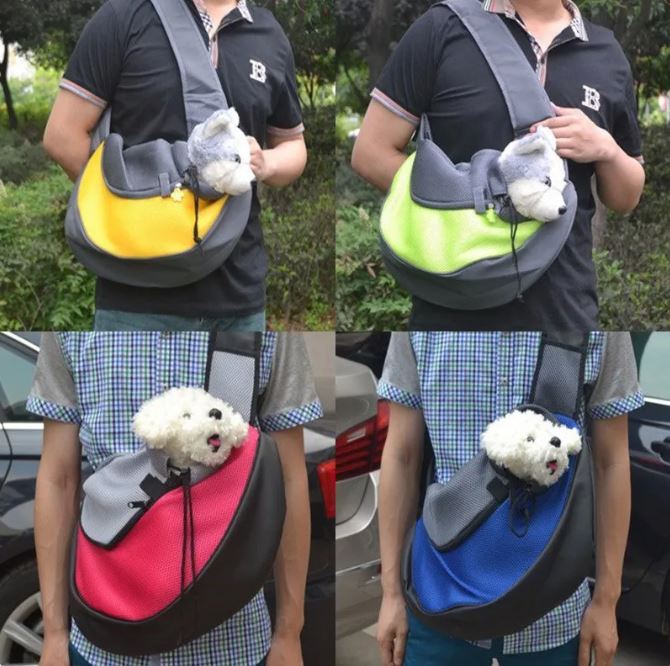 Haustierrucksack | Atmungsaktive Transporttasche für Katzen & kleine Hunde