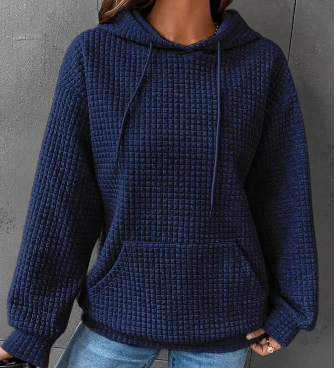 Women's Loose Hooded Sweater