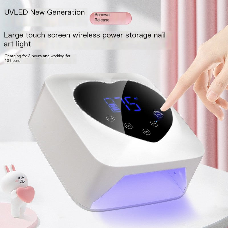 X20 Wireless Rechargeable Nail Lamp – Professional UV/LED Gel Curing Light