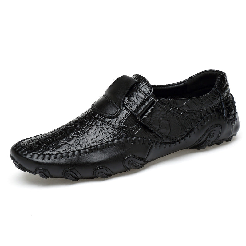 Octopus Leather Driving Shoes | Doudou Slip-On Loafers