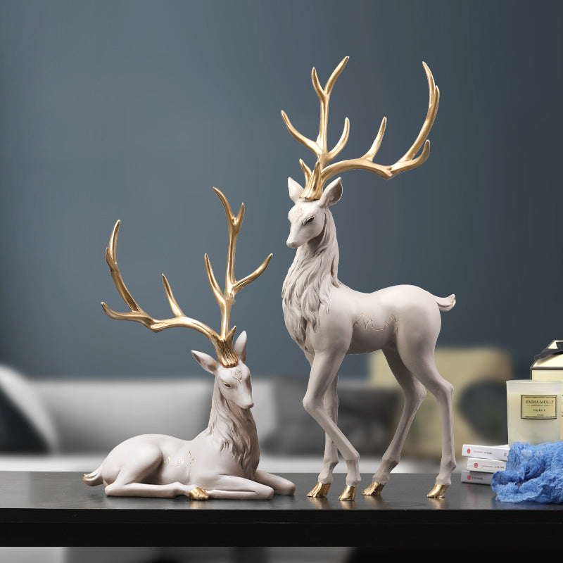 Resin Deer Figurine