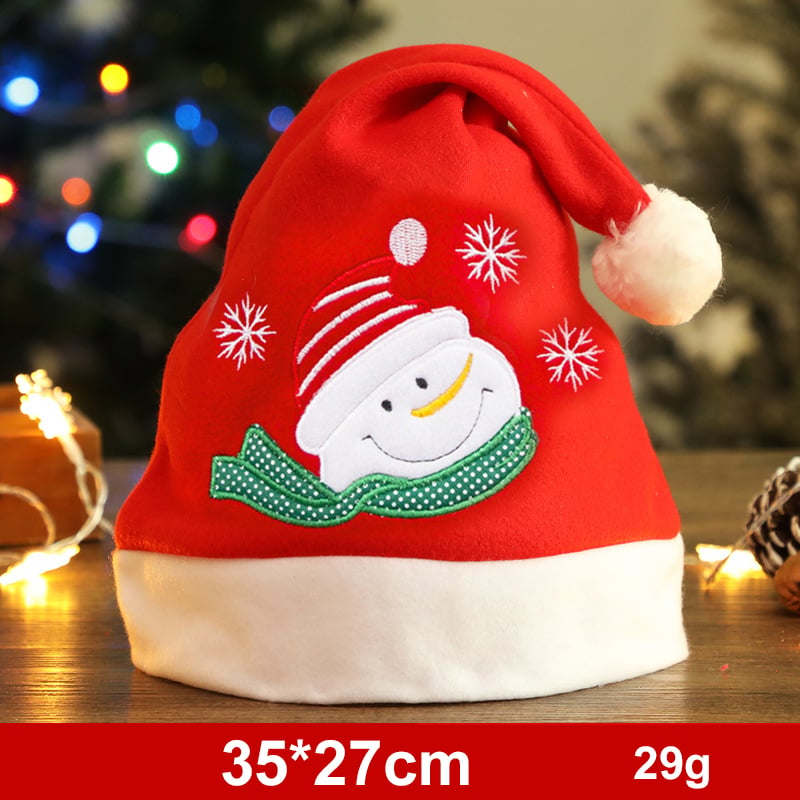 Weihnachten Schneemann & Weihnachtsmann Mützen | Festliche Weihnachtsmützen