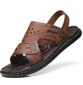 Men's Genuine Leather Casual Sandals