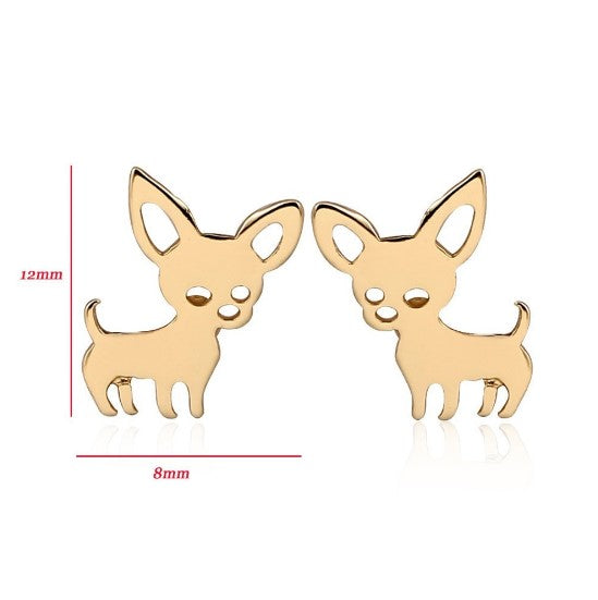 Chihuahua Necklace or Earrings