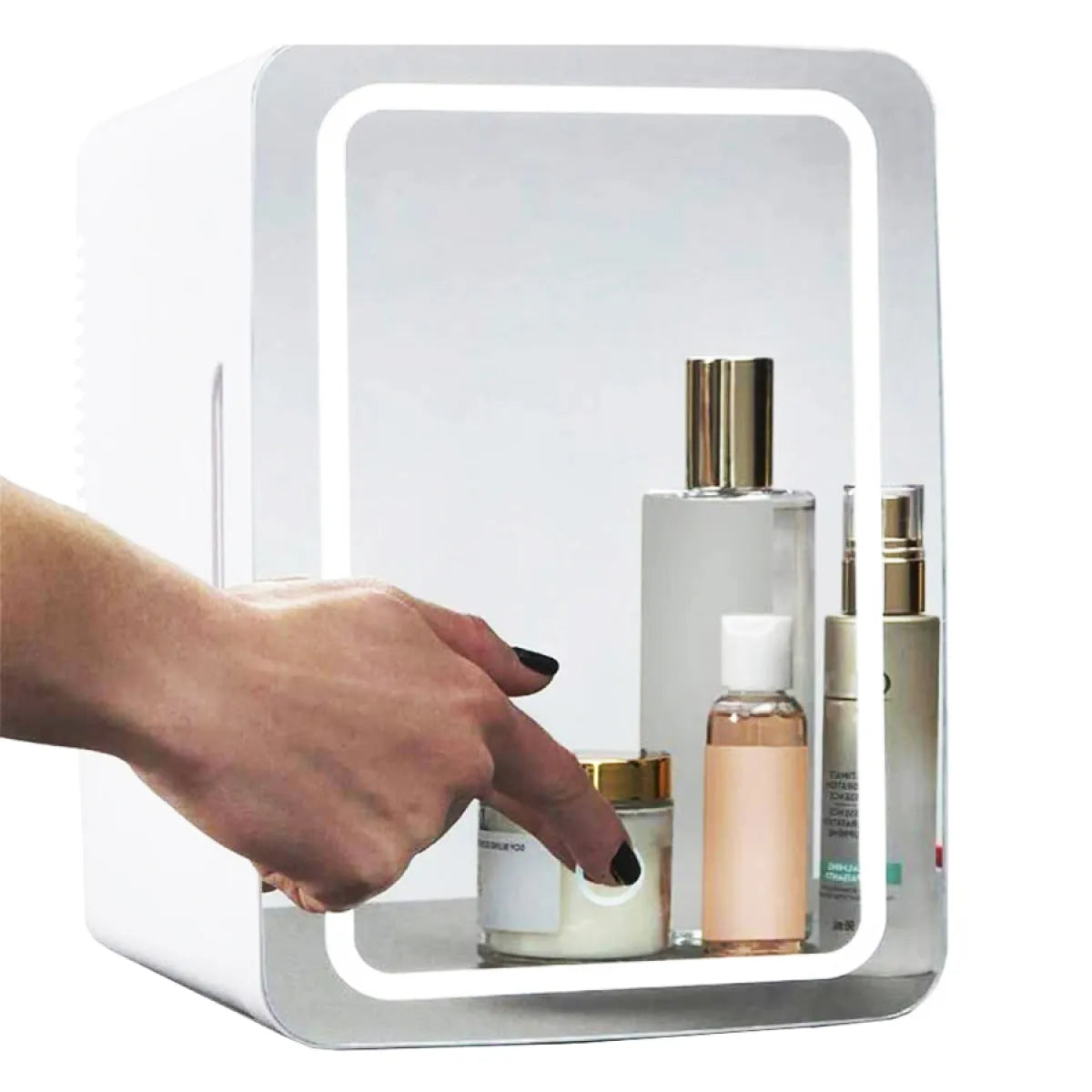 Mini Réfrigérateur Portable de Maquillage – Réfrigérateur pour Soins de la Peau et Cosmétiques