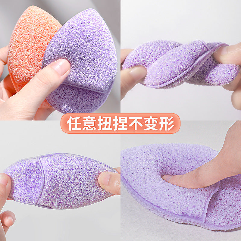 Soft Konjac Cleansing Puff with Hanging Strap – Gentle Daily Face Wash