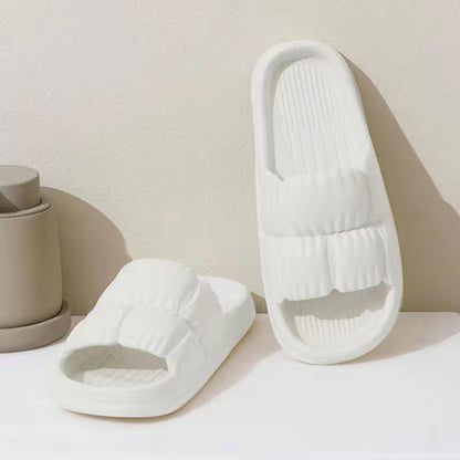 Thick Sole Women's Bathroom Slippers – Non-Slip Waterproof Shower Shoes