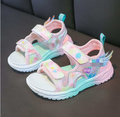 Rainbow Kids Sandals for Girls (One Pair)