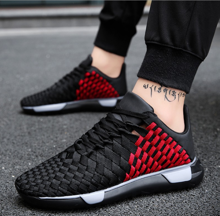 Men's Handmade Summer Breathable Running Shoes | Lightweight Trainers
