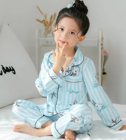 Kids' Cotton Striped Pajamas | 12 Styles | Ages 8+