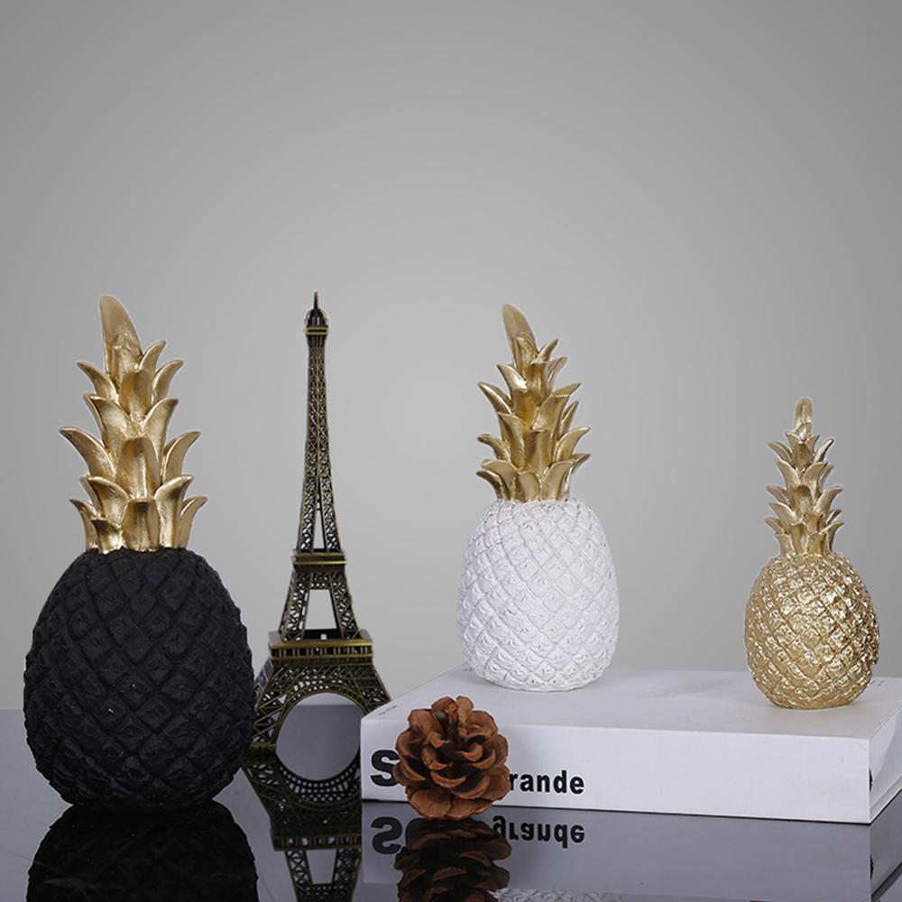 Pineapple Resin Ornament – Gold, White or Black