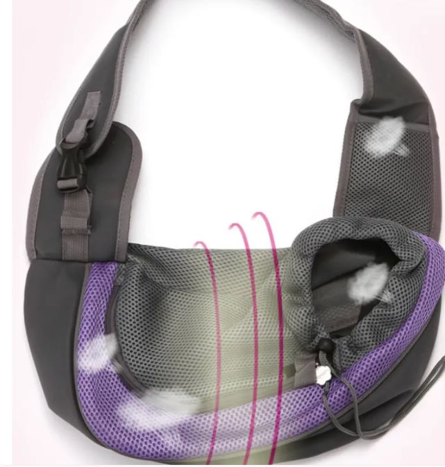 Haustierrucksack | Atmungsaktive Transporttasche für Katzen & kleine Hunde