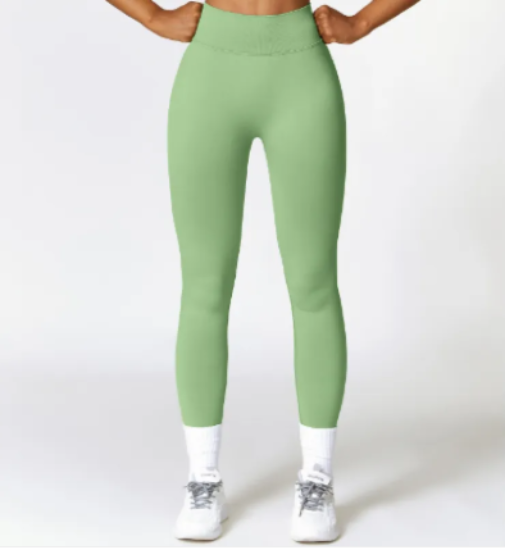 Damen-Yoga-Leggings mit hoher Taille, gebürstet, Po-Lifting