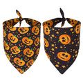 PTDECOR Halloween Dog Bandanas 2-Pack