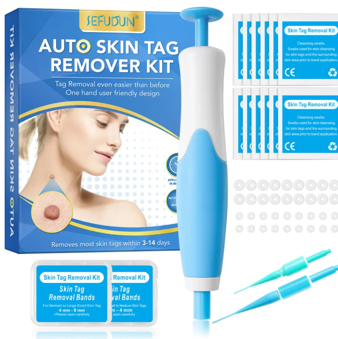 Double-Head Skin Tag Removal Kit