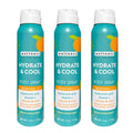 Village Naturals Therapy Hydrate & Cool Body Spray – Pack of 3